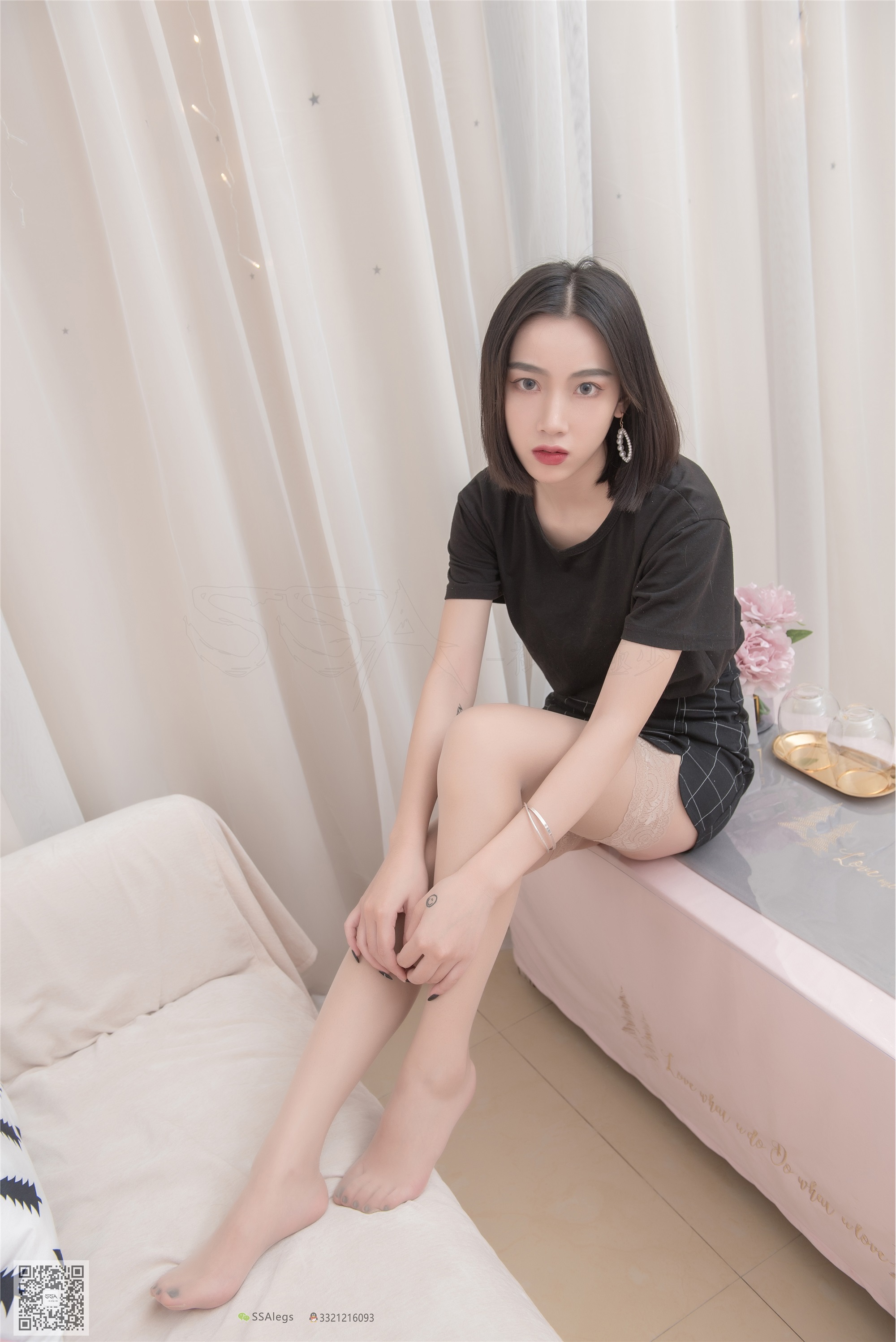 SSA丝社 NO.031 大大 邻家美腿大大的长筒肉丝